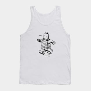 Lego Minifigure Patent Print Tank Top